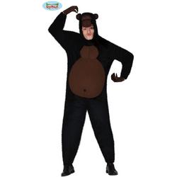 Aap & Gorilla & Baviaan & King Kong Kostuum | Grote Mensaap Gorilla Regenwoud Kostuum | Maat 48-50 | Carnaval kostuum | Verkleedkleding